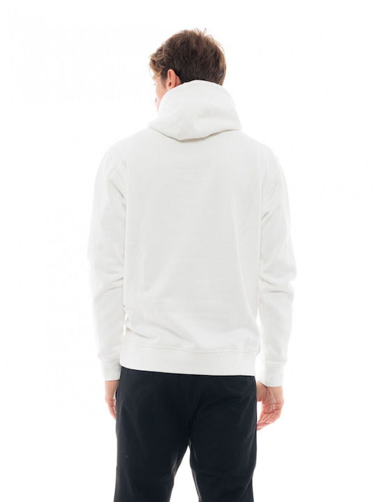 Biston Men's Sweatshirt with Hood White