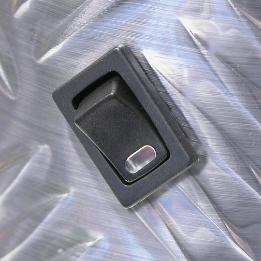 Carpoint On-Off switch Rocker with Lighting Red 1pcs