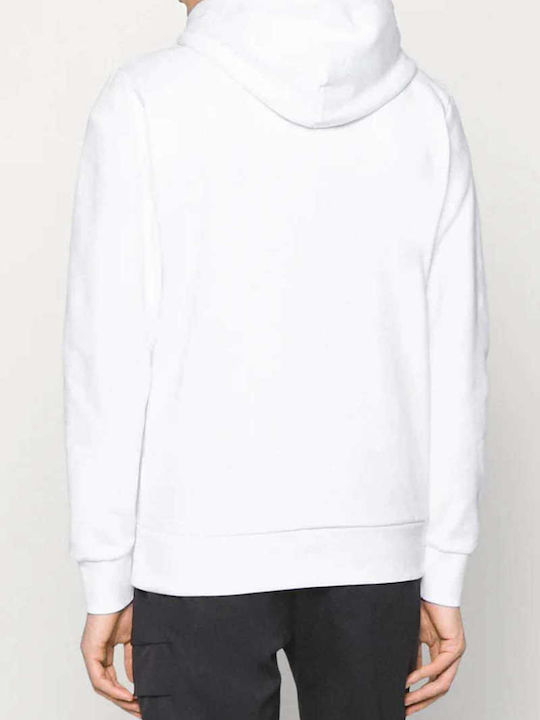 Jack & Jones Men's Sweatshirt with Hood White