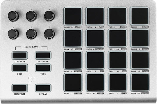 ESI Midi Controller Xjam Silver