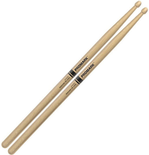 Promark Hickory Bețe Tobe Rebound Long Long 5B cu Vârf de Formă Ghindă