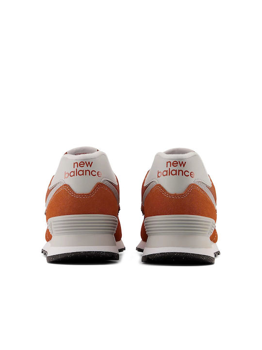574 Sneakers Πορτοκαλί