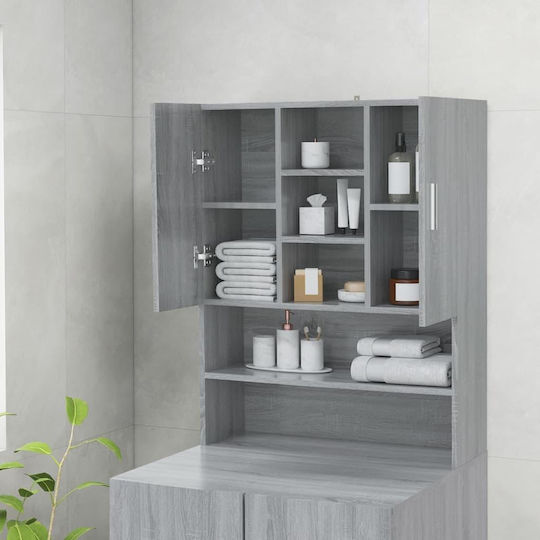 vidaXL Ντουλάπι Μπάνιου Πλυντηρίου 70.5x25.5x90cm Sonoma