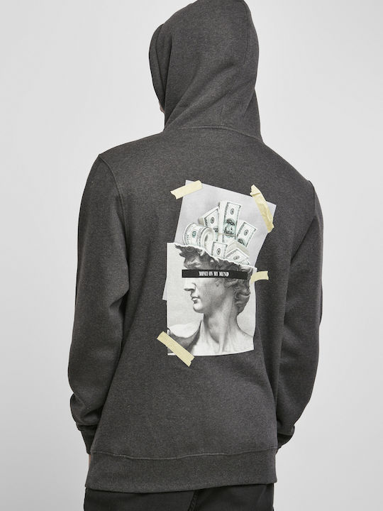 Cayler & Sons WL Dollar Mind Men's Sweatshirt with Hood and Pockets Gray