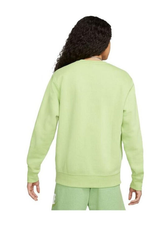 Nike Men's Sweatshirt Lime Green