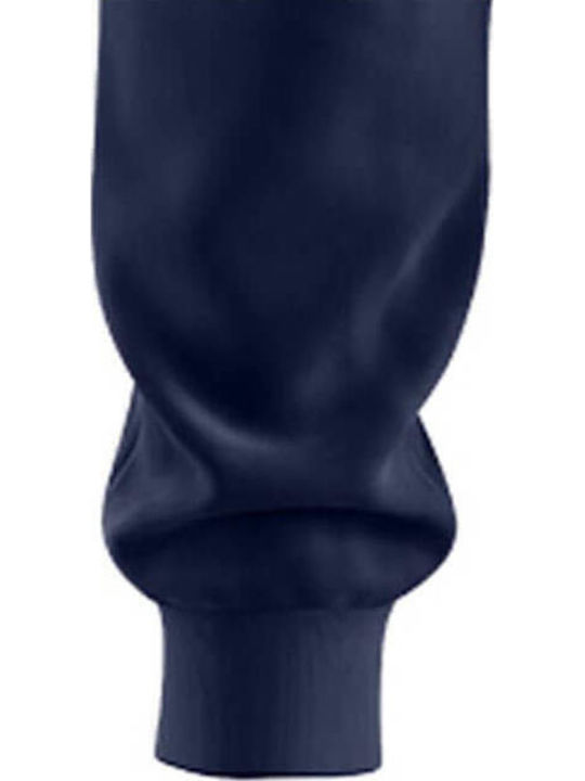 Panta Sweatpants Glossy with Elastic Navy Blue