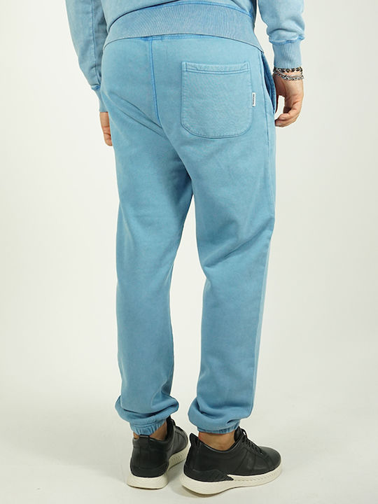 Franklin & Marshall Herren-Sweatpants Hellblau