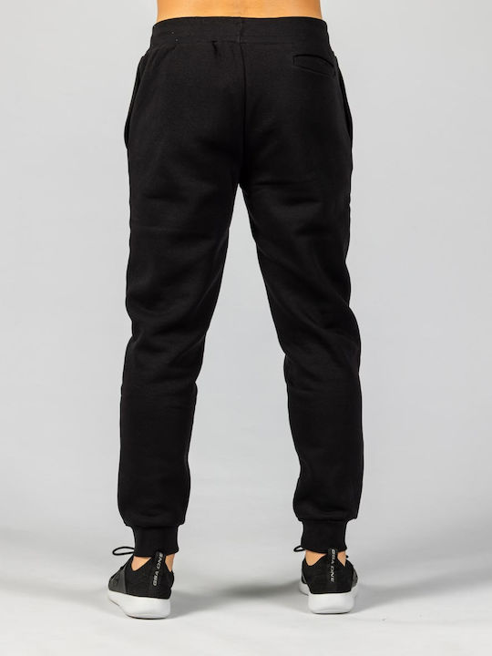 GSA Men's Sweatpants with Rubber Black