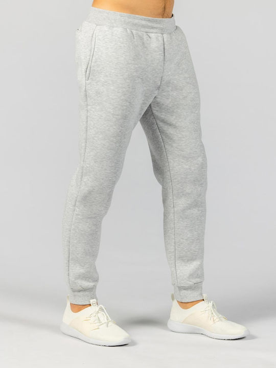 Sweatpants with Elastic Gray