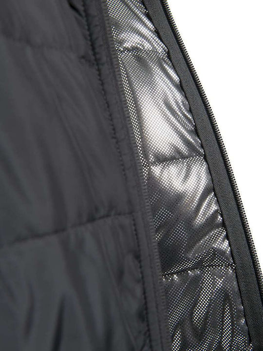 Basin Butte Men's Fleece Cardigan City Grey/black