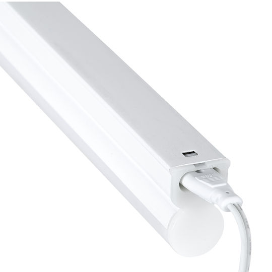 GloboStar Tubo Under-Cabinet LED Light 5.5W Cool White with Switch L30xD2.2xH3.5cm