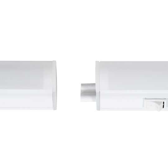 GloboStar Φωτιστικό Πάγκου Κουζίνας Tubo LED 5.5W Warmes Weiß mit Schalter M30xB2.2xH3.5cm.