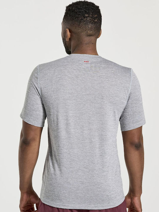 Saucony Stopwatch T-shirt Gray