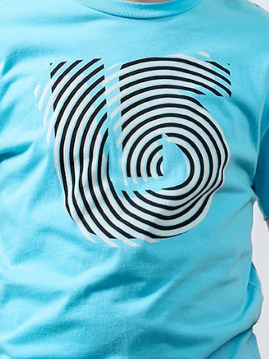 T-shirt Γαλάζιο