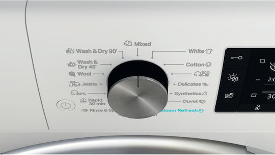 Whirlpool FFWDD 1176258 BCV EE Waschtrockner 11kg/7kg Dampf 1600 Umdrehungen