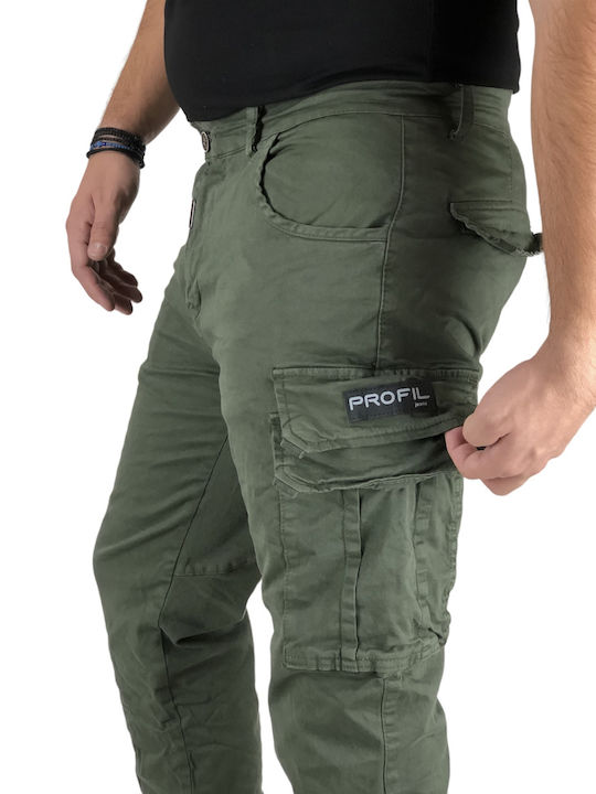 Παντελόνι Cargo Χακί