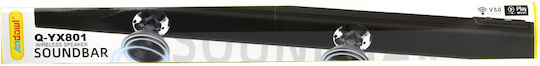 Andowl Q-YX801 Soundbar 4.0 Bluetooth 20W με Τηλεχειριστήριο Μαύρο
