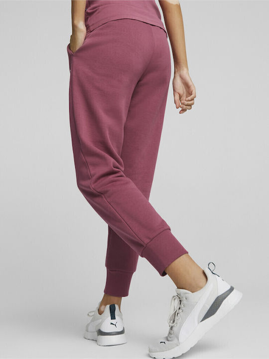 PUMA Essentials Παντελόνι Φόρμας Ροζ