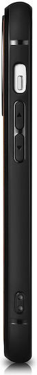 iCarer Leather Oil Wax Back Cover Δερμάτινο Καφέ (iPhone 14 Pro Max)