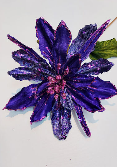 Inart Weihnachtsdekoration Blume Länge 70cm.