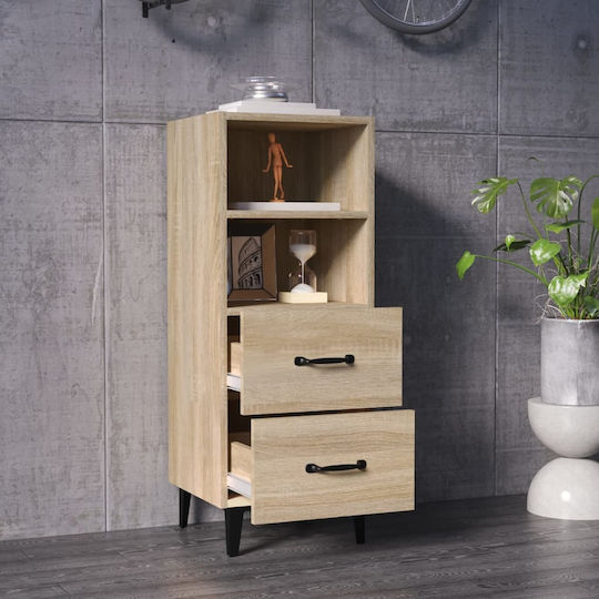 Sonoma Bookcase Oak 34.5x34x90 cm