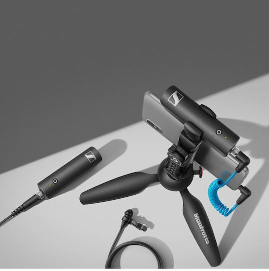 Sennheiser XSW-D Portable Lav mobile Kit Σετ Ασύρματο Πυκνωτικό Μικρόφωνο Πέτου, Clip On για Φωνητικά