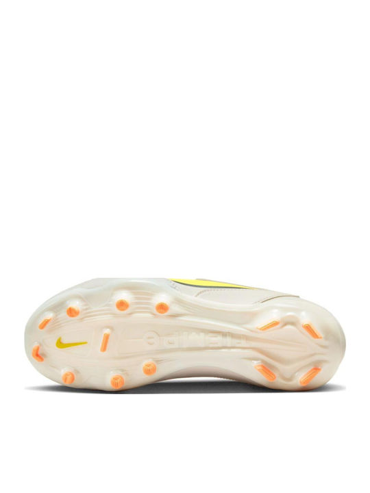 Jr Legend 9 Academy Kids Molded Soccer Shoes Beige