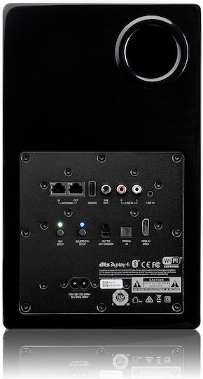 SVS Prime Wireless Pro Αυτοενισχυόμενα Ηχεία με Wi-Fi & Bluetooth 200W (Ζεύγος) Λευκά