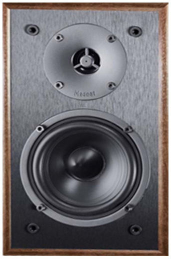 Magnat Monitor S10B Ζεύγος Ηχείων Hi-Fi Βιβλιοθήκης 60W 2 Δρόμων Π14.9xΒ19xΥ25εκ. Καρυδιά