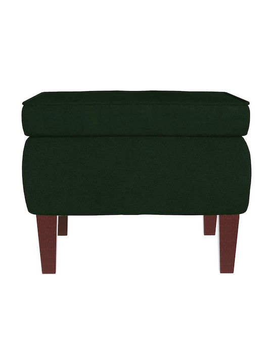 Rocking Armchair with Footstool Green 78x93x97cm