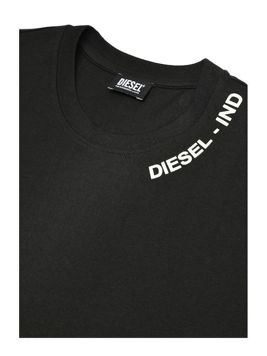 Diesel Men's Winter Cotton Pajamas Set Black