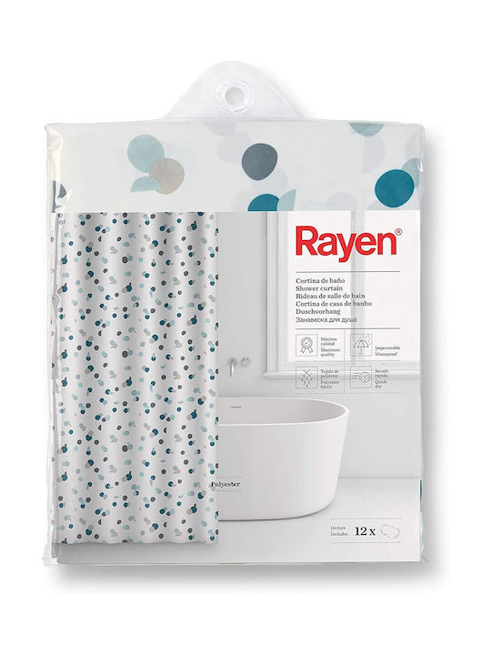 Rayen Shower Curtain 180x200cm Multicolour