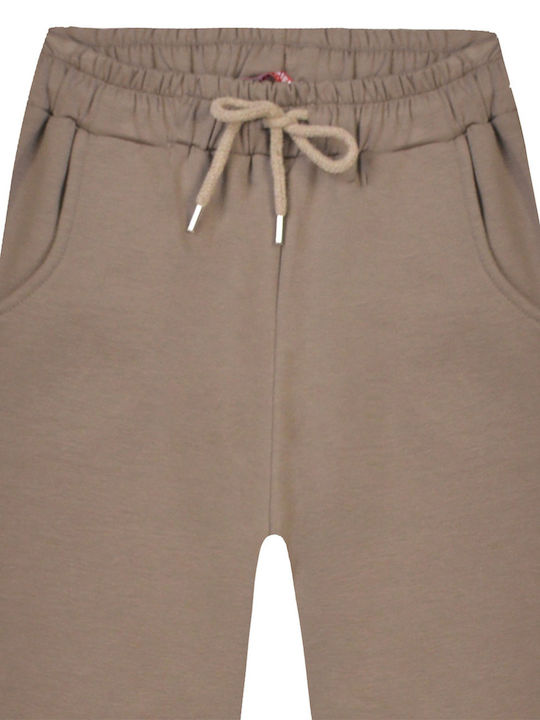 Energiers Kids Sweatpants Brown 2pcs