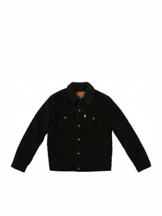 Men's Denim Jacket Black
