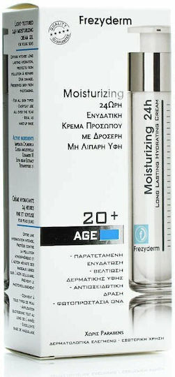 Frezyderm Moisturizing Light 24h Cream Face with Ceramides 50ml