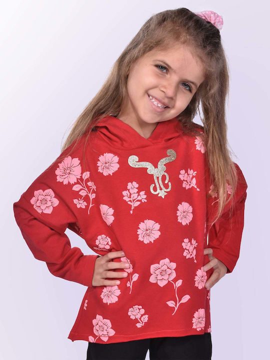 Joyce Kids Blouse Long Sleeve Red