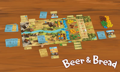 Pegasus Spiele Board Game Beer & Bread for 2 Players 10+ Years (EN)