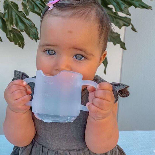 Haakaa Kleinkinderbecher aus Silikon Orange 150ml für 6m+m+