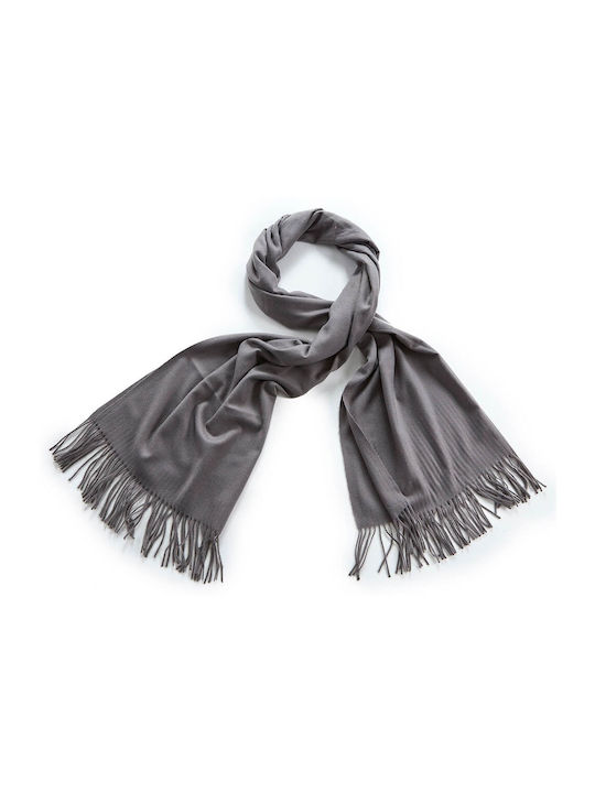 Verde Women's Wool Scarf Gray