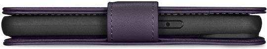 iCarer Anti Rfid Wallet Δερμάτινο Dark Purple (iPhone 14 Pro Max)