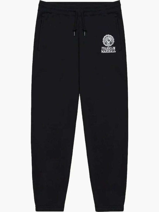 Agender Sweatpants with Elastic Black