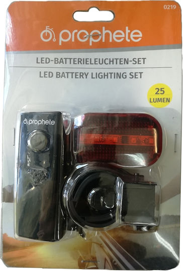 Prophete 0219 Fahrradlicht-Set LED
