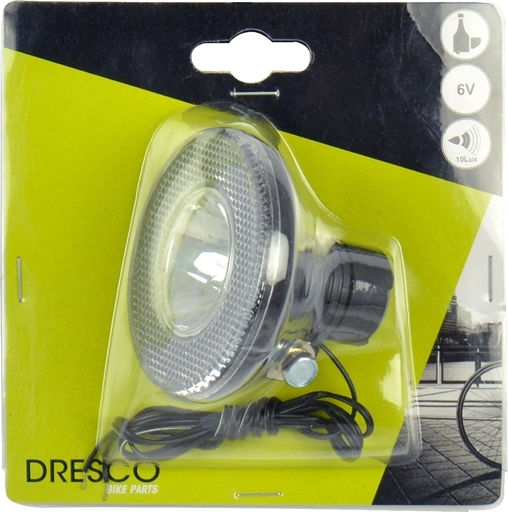Dresco 5251002 Partea din față Lumină Bicicletă Pentru Lumini de Bicicletă