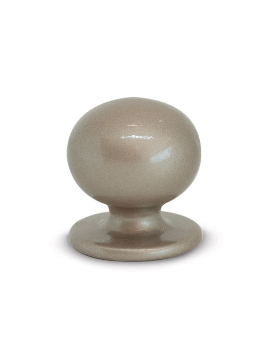 Conset Metallic Furniture Knob C559 Σατινέ Νίκελ Ø20mm