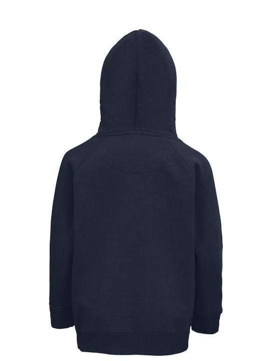 Men's Hooded Sweatshirt with Hood Blue Marlene