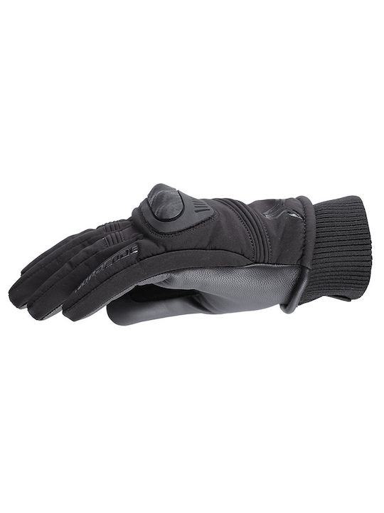 Nordcode Smart II Χειμερινά Ανδρικά Γάντια Μηχανής Softshell Μαύρα