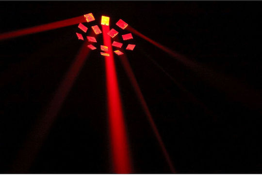 Atomic4DJ Bewegtes Licht LED Mushroom EC RGB