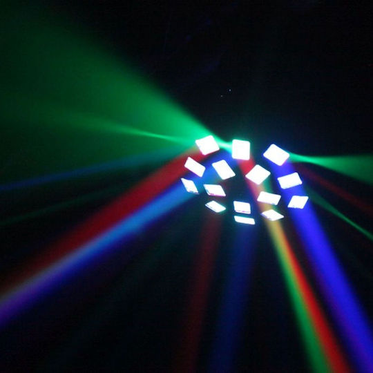 Atomic4DJ Bewegtes Licht LED Mushroom EC RGB