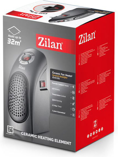 Zilan Керамичен Вентилаторен нагревател За стена 400W