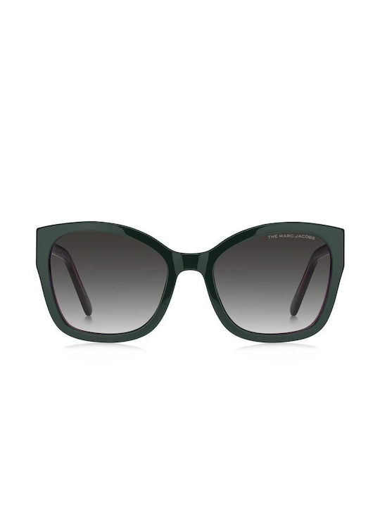 Marc Jacobs Women's Sunglasses with Black Plastic Frame and Gray Gradient Lens MARC 626/S ZI9/9O